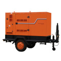 Mobiler Trailer 50kva Dieselgenerator 40 kW Rennset für Italien